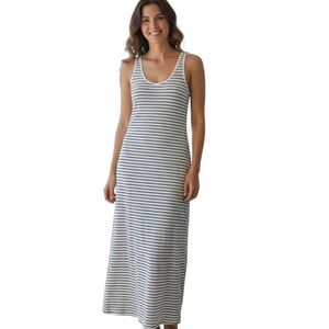 Ralph Lauren Denim & Supply Striped Maxi Tank  Dress